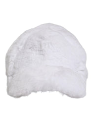 Dolce & Gabbana White Modacrylic Rapper Men Baseball Capello Hat - 58 cm|M