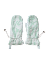 Dolce & Gabbana White Nylon Fleece Wrist Length Mitten Gloves - 8|M - Gloves & Mittens
