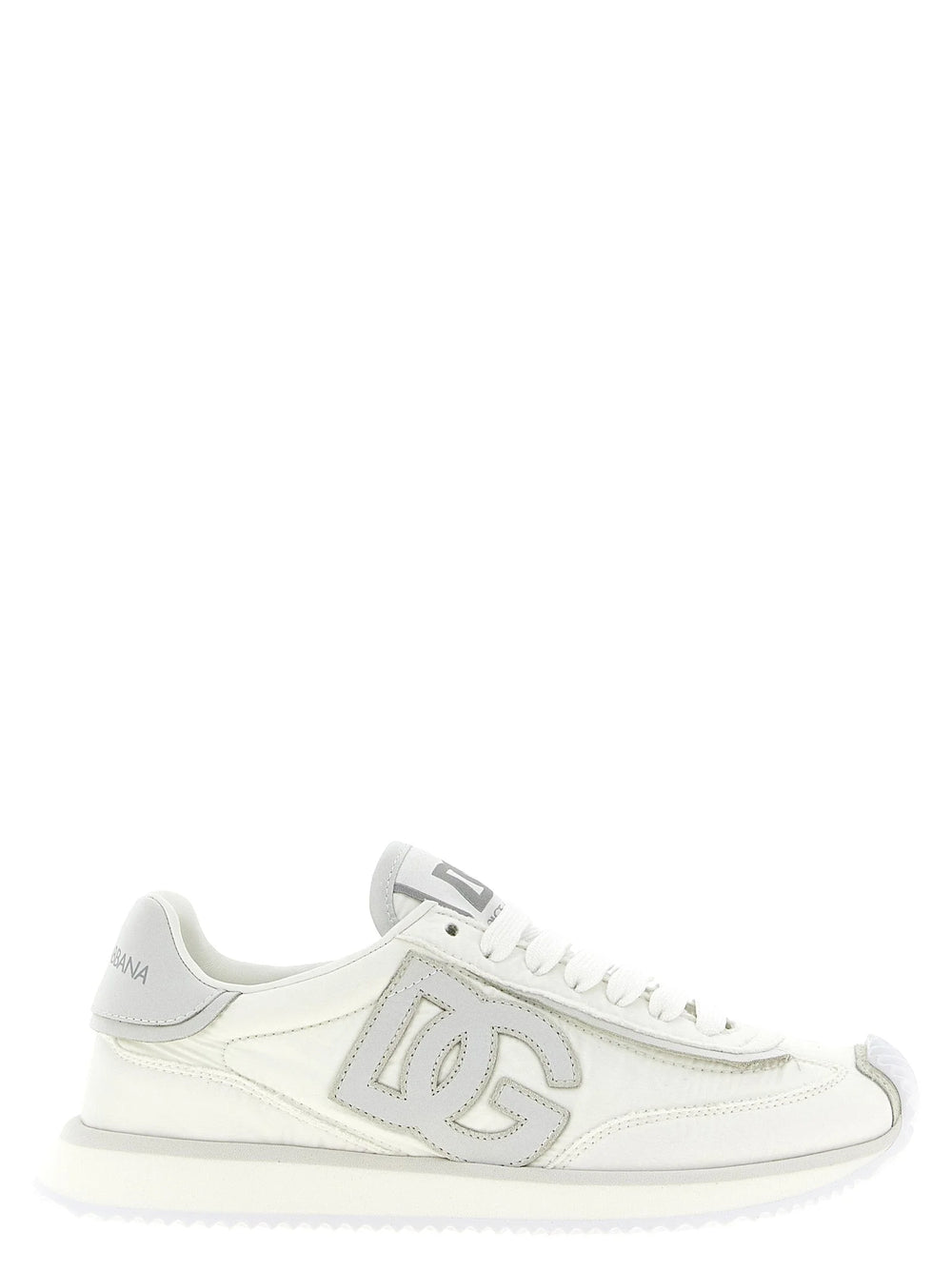 Dolce & Gabbana Witte Polyester Atletische Sneakers