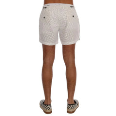 Dolce & Gabbana White Polyester Short And Mini Shorts - S