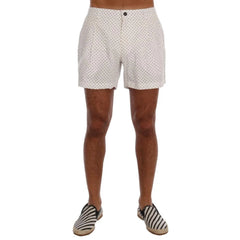 Dolce & Gabbana White Polyester Short And Mini Shorts - S