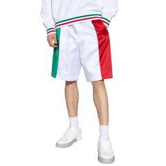 Dolce & Gabbana White Polyester Shorts - IT46 | S