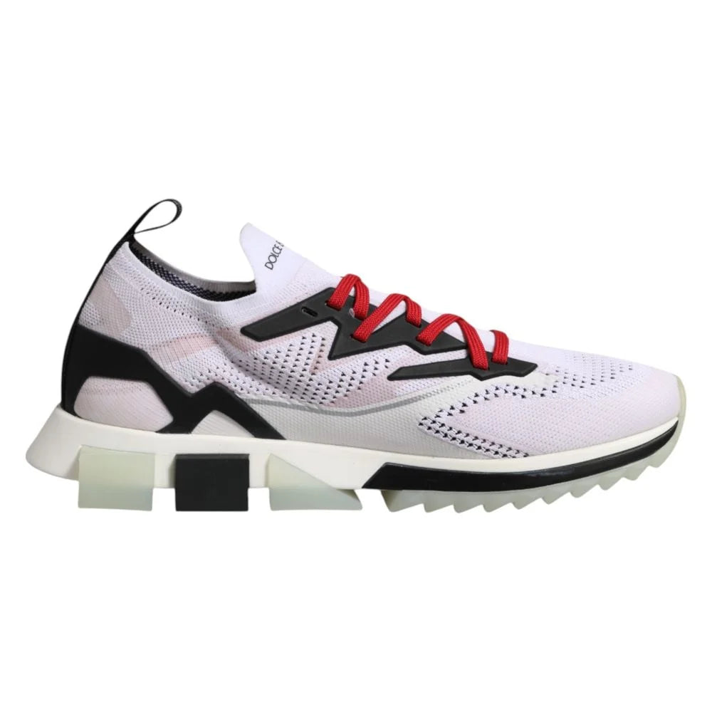 Dolce & Gabbana White Polyester Sneaker - EU39/US6