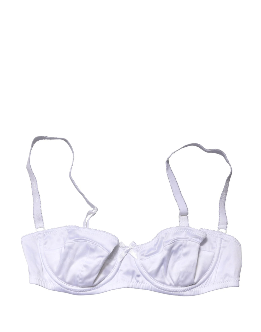 Dolce & Gabbana White Semi-Pad Underwire Balconette Bra Underwear - IT2 | S