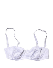Dolce & Gabbana White Semi-Pad Underwire Balconette Bra Underwear - IT2 | S