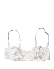 Dolce & Gabbana White Semi-Pad Underwire Balconette Bra Underwear - IT2 | S
