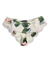 Dolce & Gabbana White Silk Satin Floral Lace Trim Slip Underwear - IT3 | M - Briefs