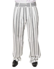 Dolce & Gabbana White Straight Formal Dress Pants - IT50 | L - Trousers