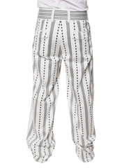 Dolce & Gabbana White Straight Formal Dress Pants - IT50 | L - Trousers