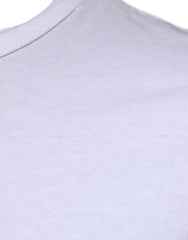 Dolce & Gabbana White Stripes Crew Neck Short Sleeves T-shirt - IT48 | M - T-Shirts