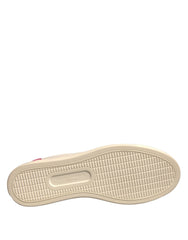 Dolce & Gabbana White Suede Leather Low Top Sneakers Shoes - EU39.5/US9 - Sneakers