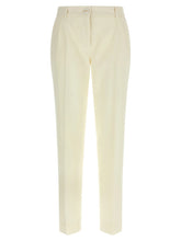 Dolce & Gabbana White Virgin Wool Dress Pants - IT42