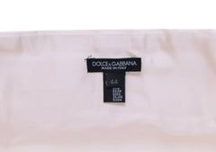 Dolce & Gabbana White Waist Tuxedo Smoking Belt Cummerbund - Sashes