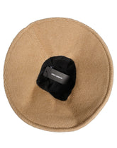 Dolce & Gabbana Women Brown Cotton Knit WideBrim Bucket Capello Hat - 58 cm|M