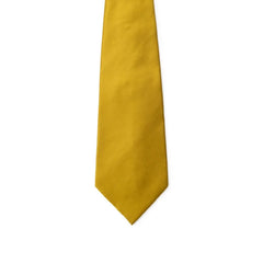 Dolce & Gabbana Yellow Silk Ty - Neckties