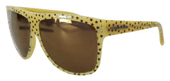 Dolce & Gabbana Yellow Stars Acetate Square Shades DG4125 Sunglasses - Sunglasses