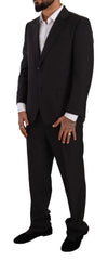 Domenico Tagliente Dark Gray Single Breasted Formal Suit - IT49 | M - Suits