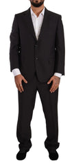 Domenico Tagliente Dark Gray Single Breasted Formal Suit - IT49 | M - Suits