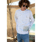 Don The Fuller White Cotton Men Sweater - Sweaters