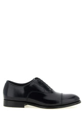 Doucal’s Black Lamb Leather Oxfords And Derbies