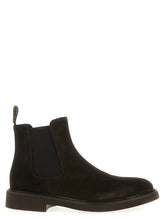 Doucal’s Brown Calfskin Chelsea Boots