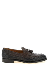 Doucal’s Brown Calfskin Slip-On Loafers