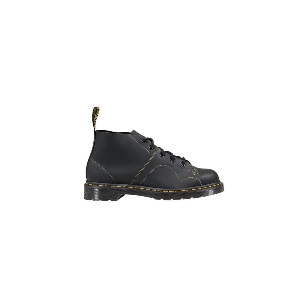 Dr. Martens Black Leather Boot - Boots