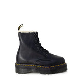 Dr. Martens Black Leather Lace-Up Boots
