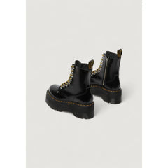 Dr. Martens Mustat Nahka Nauhasat Saappaat - Saappaat
