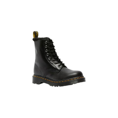 Dr. Martens Black Leather Lace-Up Boots - Csizmák