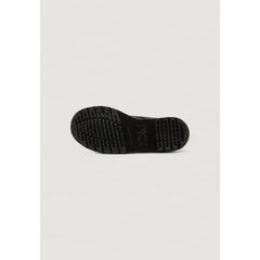 Dr. Martens Černé Kožené Boty s Šňůrkami - Boty