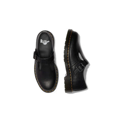 Dr. Martens Black Leather Platform Pumps - Heels