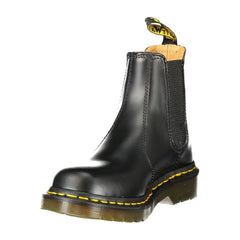 Dr. Martens Black Polyester Ankle - Boots