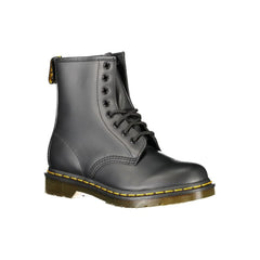 Dr. Martens Black Polyester Ankle - Boots