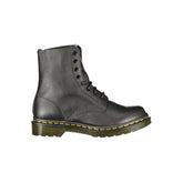 Dr. Martens Black Polyester Ankle - Boots