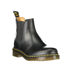 Dr. Martens Black Polyester Ankle - Boots