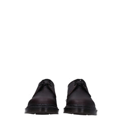 Μωβ δερμάτινα οξφόρντ και ντέρμπι Dr. Martens - EU41/US8