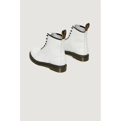 Dr. Martens White Leather Boot - Boots