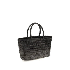 Dragon Diffusion Black Calf Leather Bos Taurus Handbag