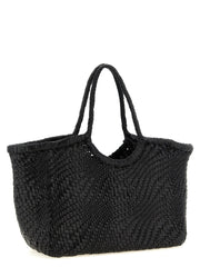 Dragon Diffusion Black Calfskin Shoulder Bag