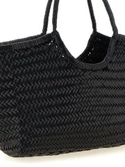 Dragon Diffusion Black Cowhide Shoulder Bag