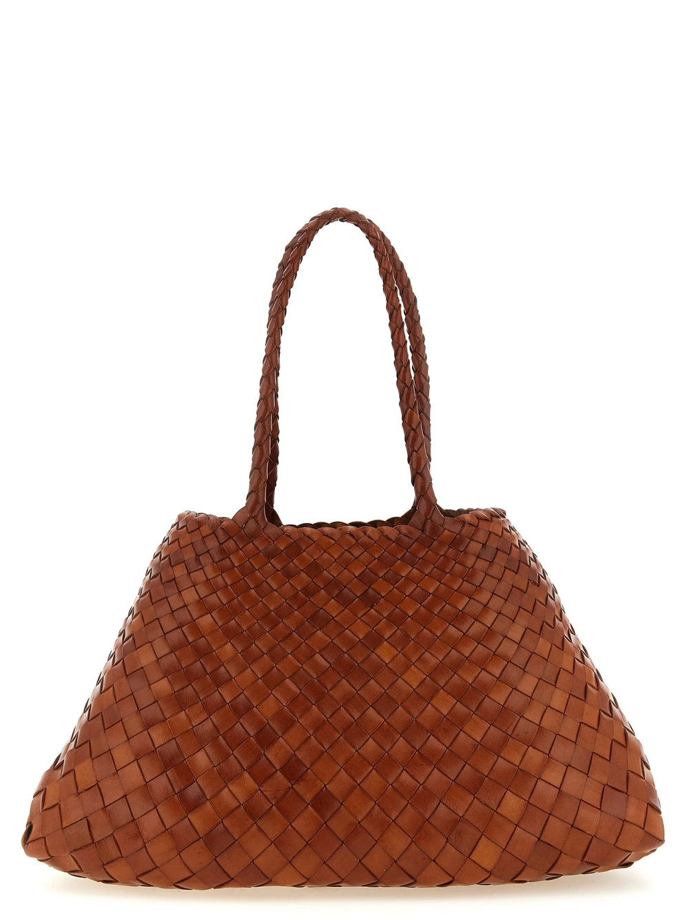 Dragon Diffusion Brown Calfskin Shoulder Bag
