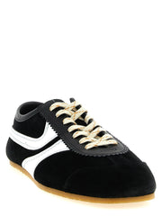Baskets bicolores Dries Van Noten en veau