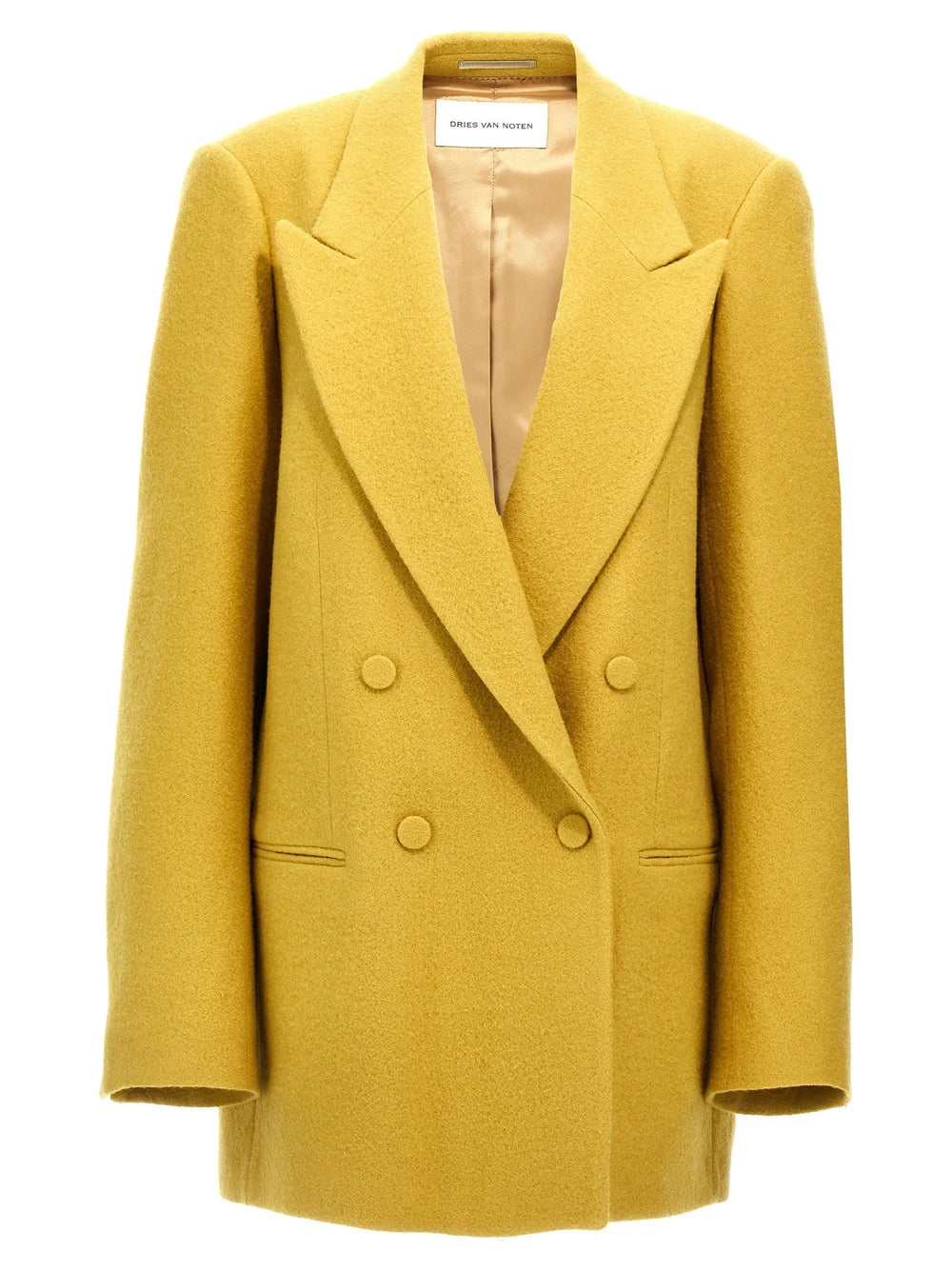 Dries Van Noten Bicolor Wool Blazer - M
