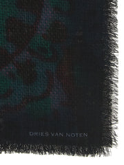 Foulard de lana bicolor Dries Van Noten