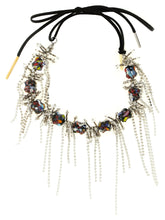 Dries Van Noten Black Glass Necklace - One Size