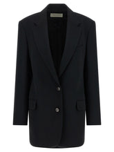 Dries Van Noten Black Polyester Blazer