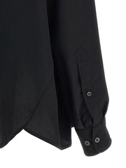 Dries Van Noten Black Polyester Blouse