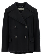 Dries Van Noten Black Wool Coat