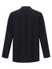 Dries Van Noten Blue Wool Blazer - 48 | M